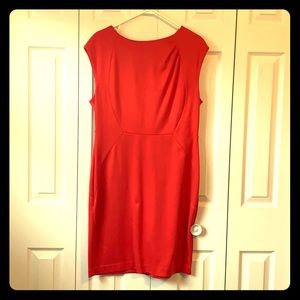 Professional red dress